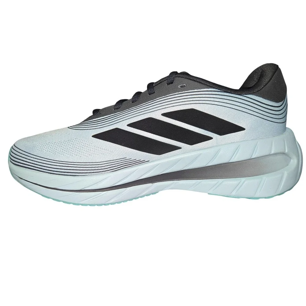 Adidas Adipure Shift Running Shoes Blue Grey Black Mens 8 Womens 9 NEW